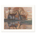 The 50 × 40 cm sheet flat, showing the white border as printed