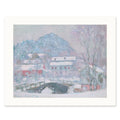 The 50 x 40 cm sheet shown flat, with its white border