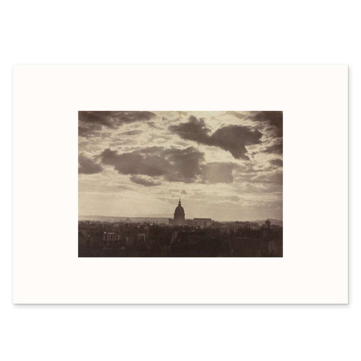 70 × 50 cm sheet, the photograph at twice original size, shown flat