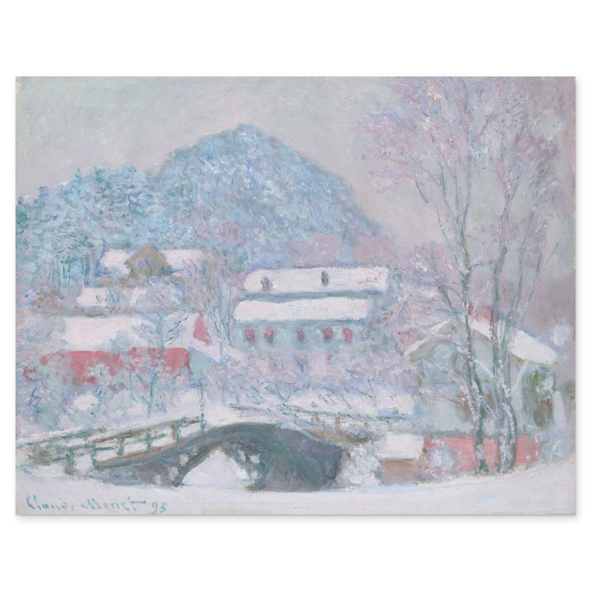 Claude Monet, Sandvika, Norway, 1895 — the full picture as we print it